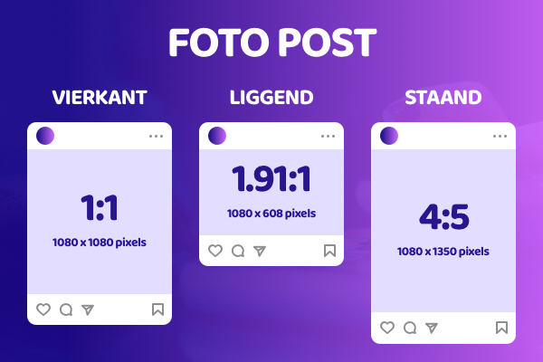 Instagram foto post formaten