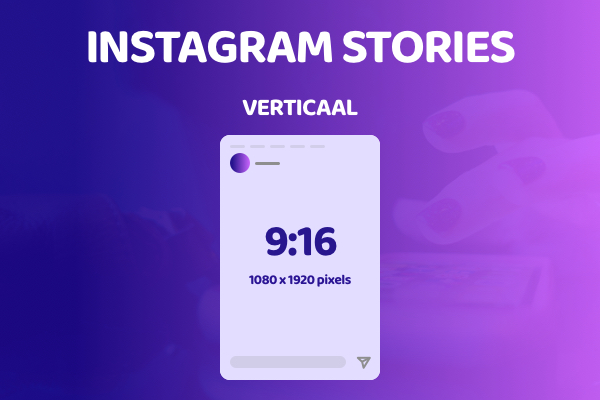 Instagram stories formaten